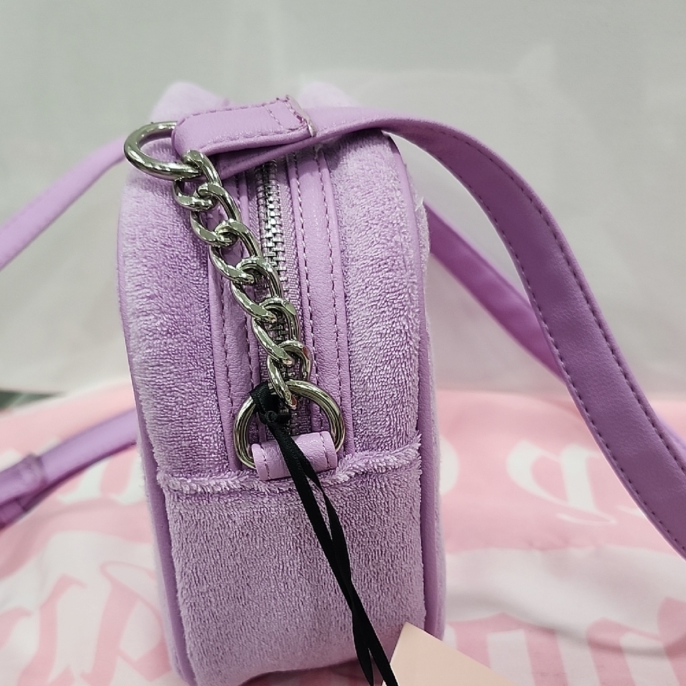 Juicy Couture Lavender Crossbody Bag - Picture 2 of 3